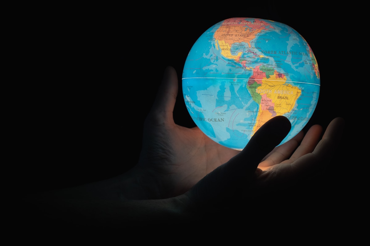 World Map Background